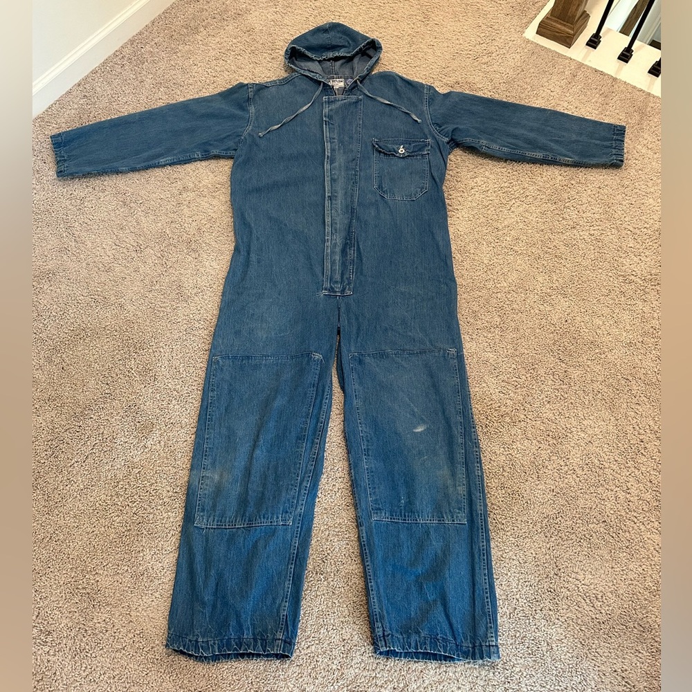 Vintage 50’s/60’s Navy denim Coveralls